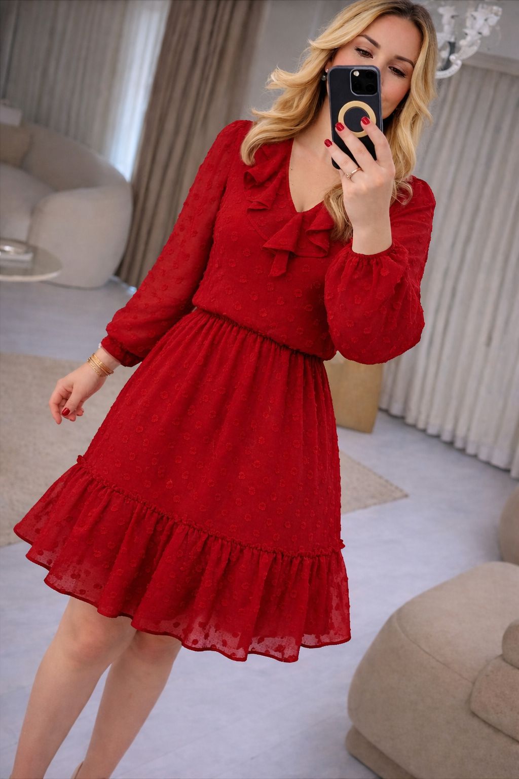 Rochie din voal TSH604