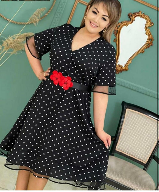 Rochie cu buline TSH478