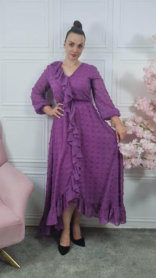 Rochie eleganta din voal TSH551