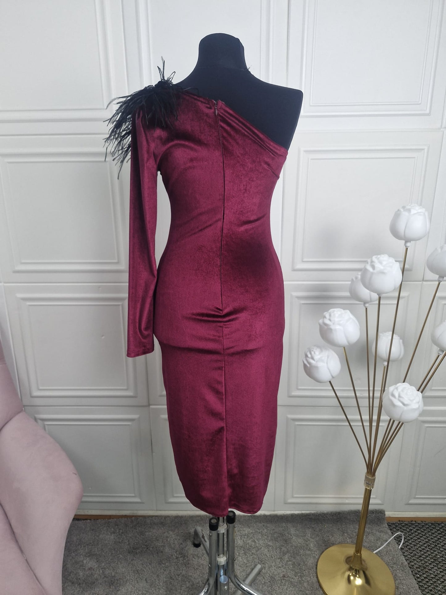 Rochie  din catifea TSH04