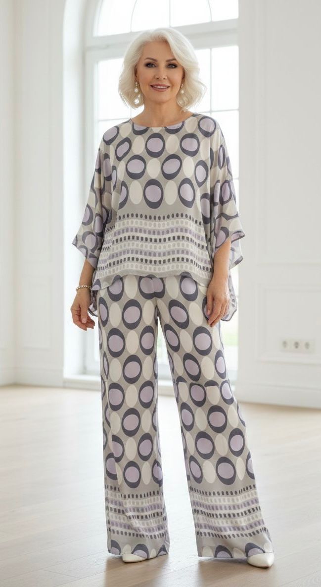 Compleu cu imprimeu TSH585