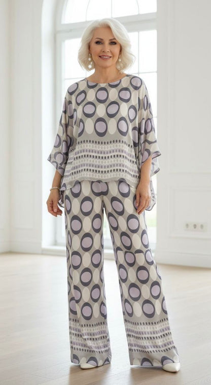 Compleu cu imprimeu TSH585