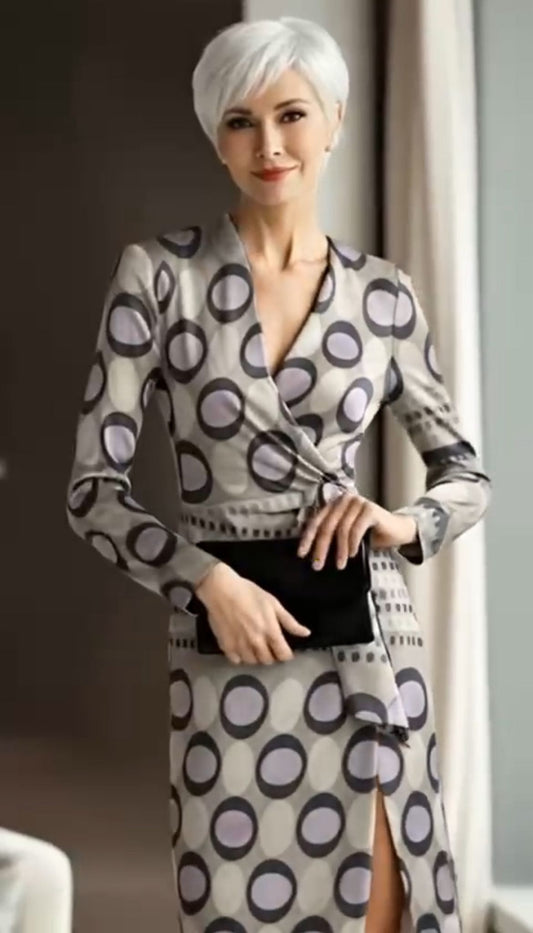 Rochie cu imprimeu TSH594