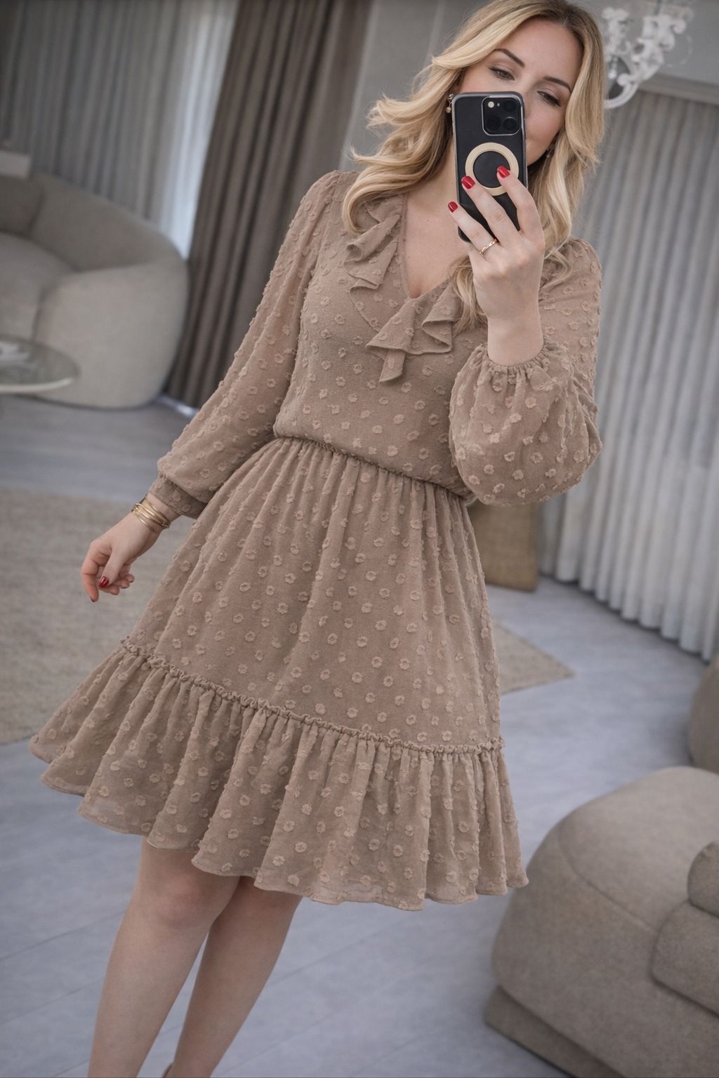 Rochie din voal TSH604