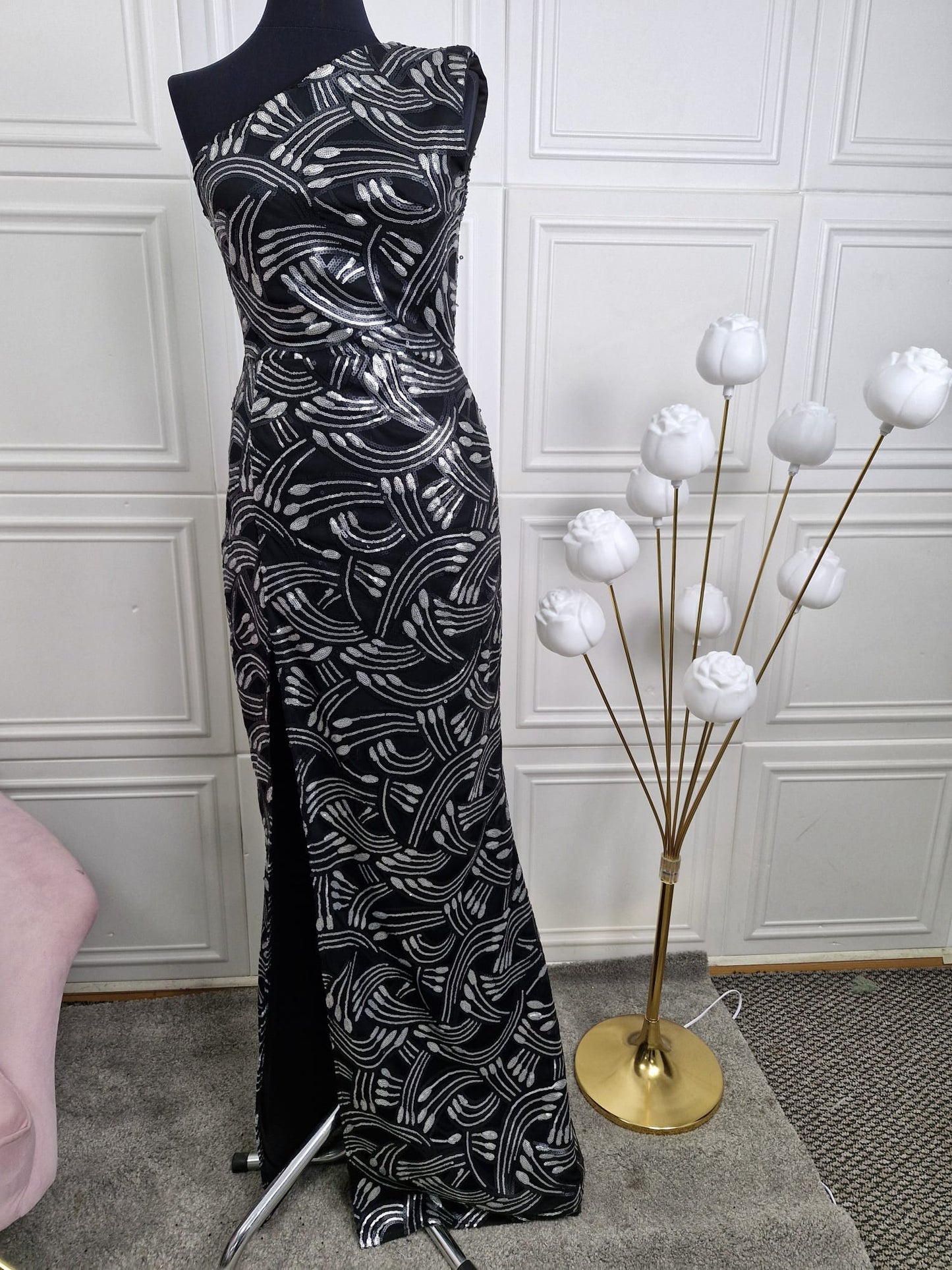 Rochie  din paiete TSH05
