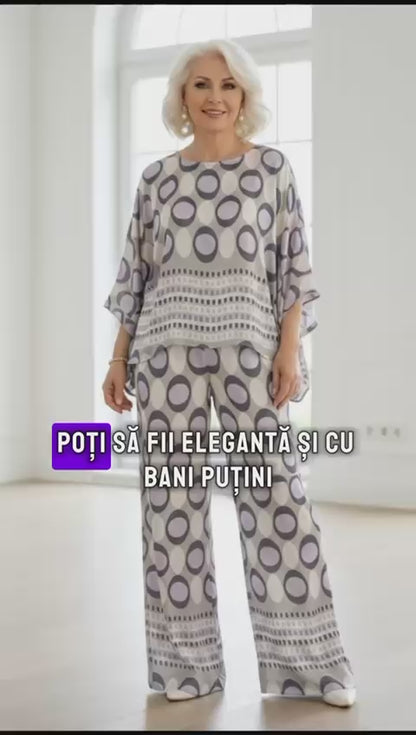 Compleu cu imprimeu TSH585