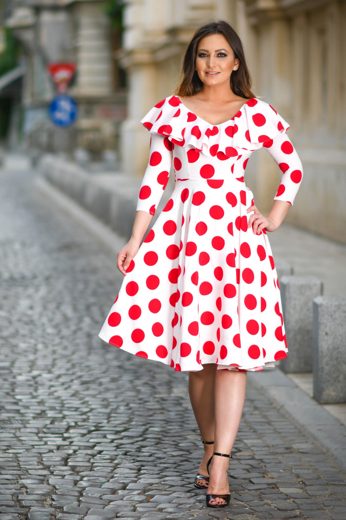 Rochie Daisy Rosu